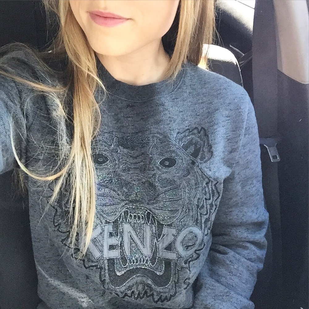 Authentic Kenzo Grey Sweatshirt